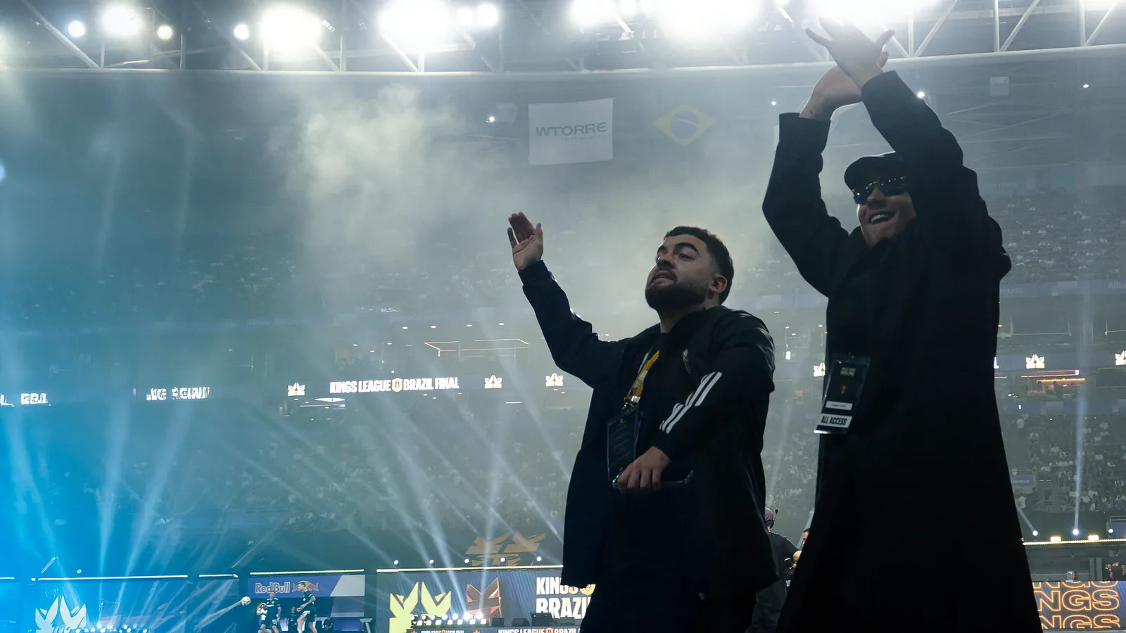 Paulinho o Loko e LuquEt4 no Allianz Parque